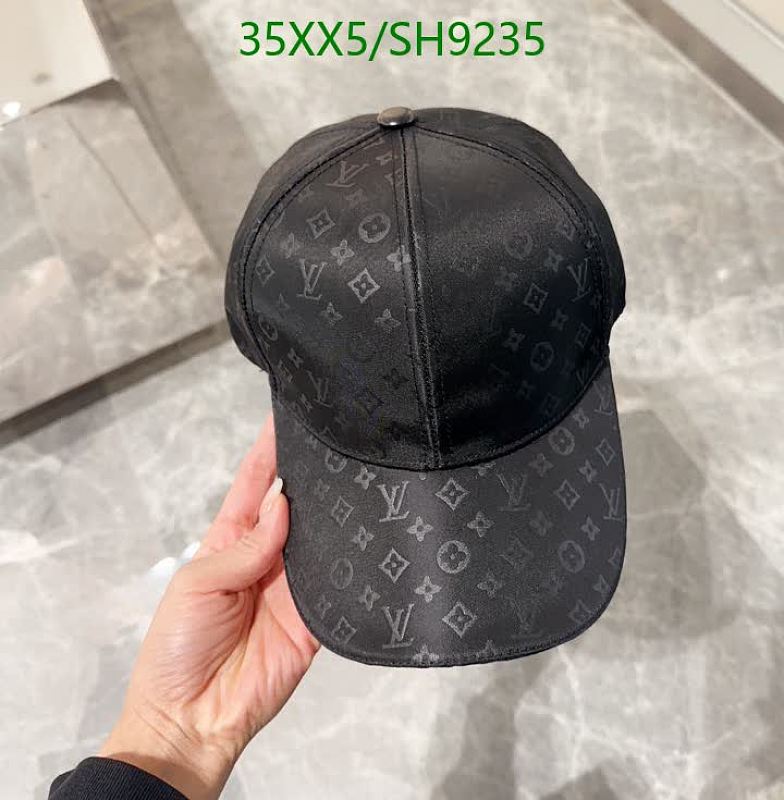 Louis Vuitton Monogram Baseball Cap - Black