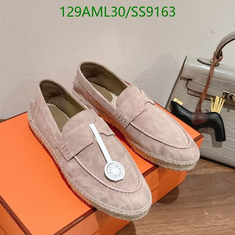 Hermès Men's Suede Espadrille Loafers - Comfortable & Stylish
