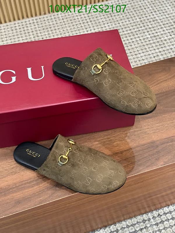 Gucci Women's Sheepskin Horsebit Mule Shoes - Brown Suede