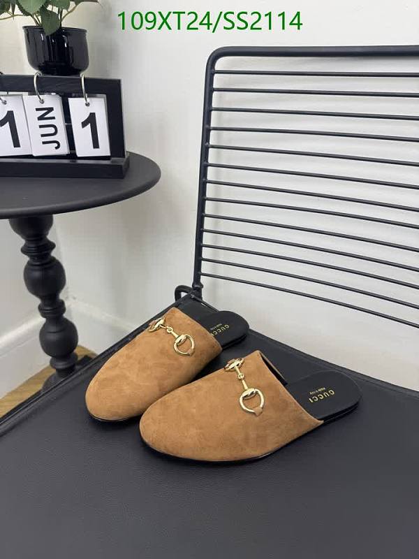 Gucci Women's Suede Horsebit Mules - Brown