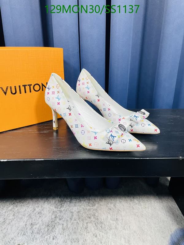 Louis Vuitton Women's Sheepskin Pointed Toe Bow Heels