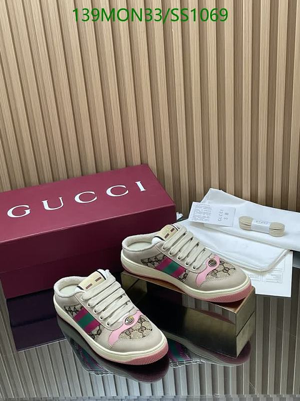 Gucci Women's Beige GG Canvas Low-Top Sneakers - EU 35-42 28 Gucci Women's Beige GG Canvas Low-Top Sneakers - EU 35-42