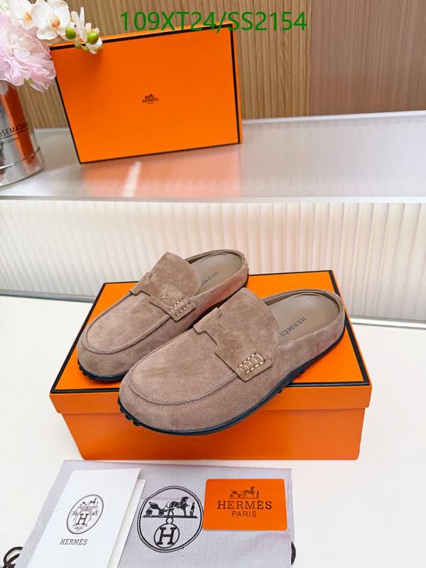 Hermes Women's Suede Loafer Mules - Comfortable & Stylish Slip-Ons