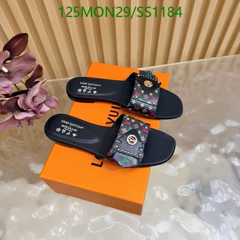 Louis Vuitton Women's Murakami Slides - Sheepskin Leather