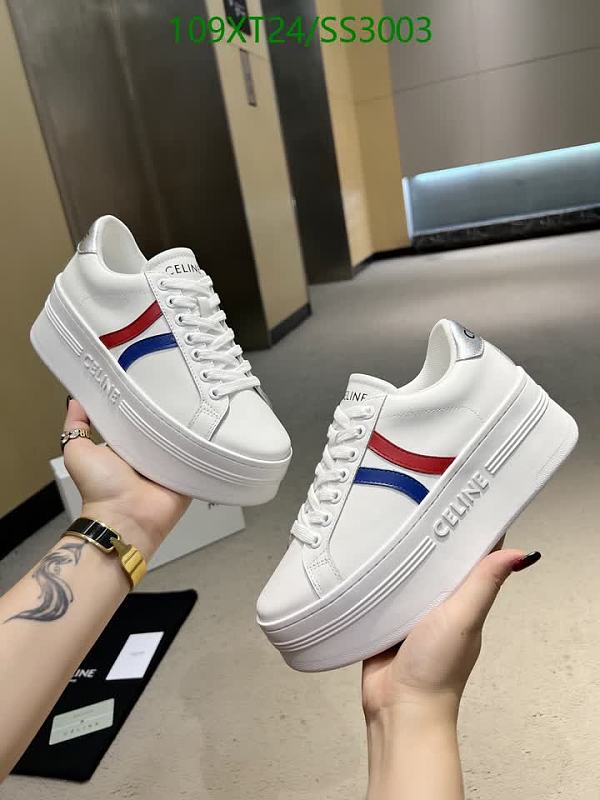 Celinee Women's Platform Sneakers - White Leather Lace-Up Shoes