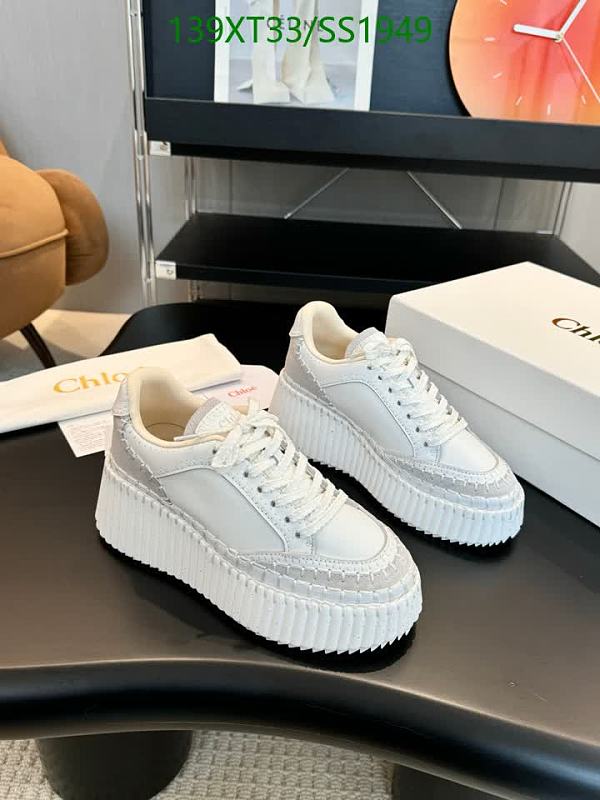 Chloee Women's White Leather Platform Sneakers - EU 35-42