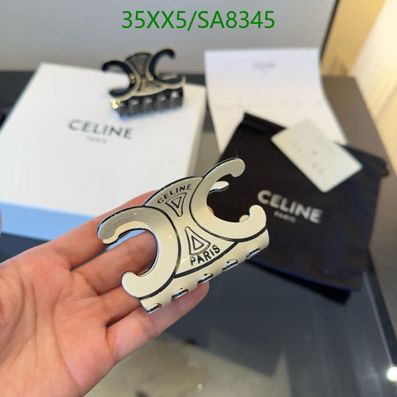 Celine Triomphe Claw Clip - Chic Hair Accessory for Women