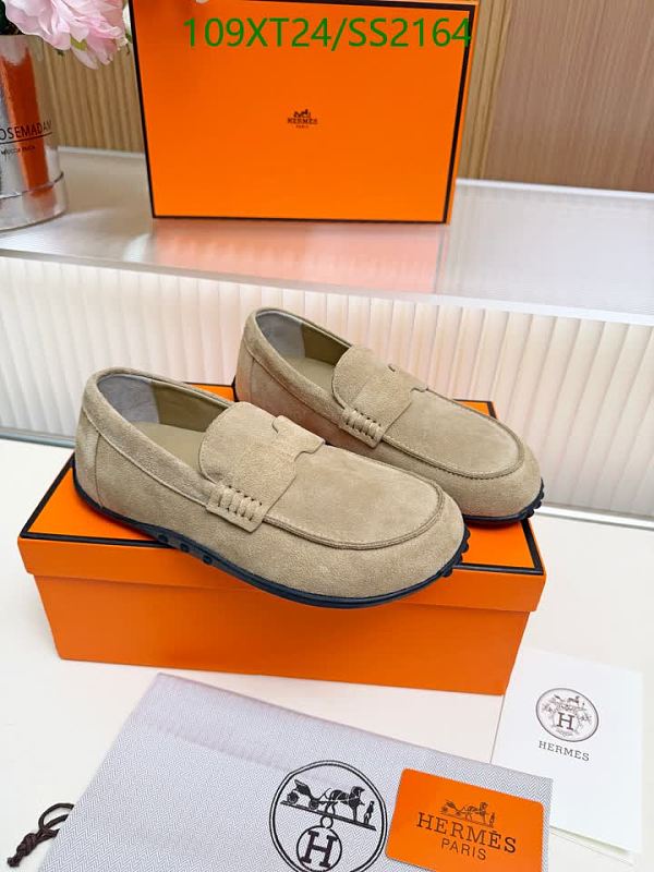 Hermes Women's Suede Loafers - Classic Beige Leather Shoes