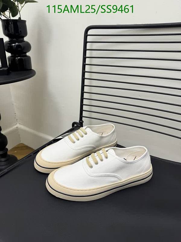 Products 2 Loro Piana Men's White Canvas Low-Top Sneakers