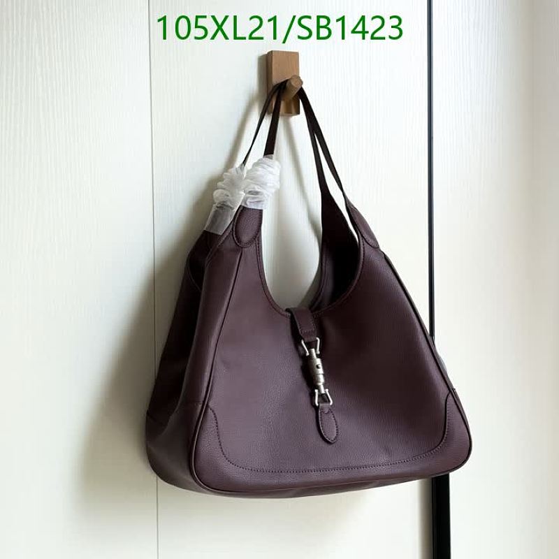 Gucci Jackie 1961 Hobo Bag - Genuine Leather, Burgundy