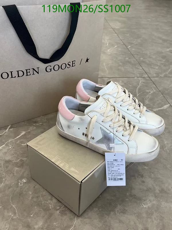Golden Goose Women's Superstar Leather Sneakers - White/Pink