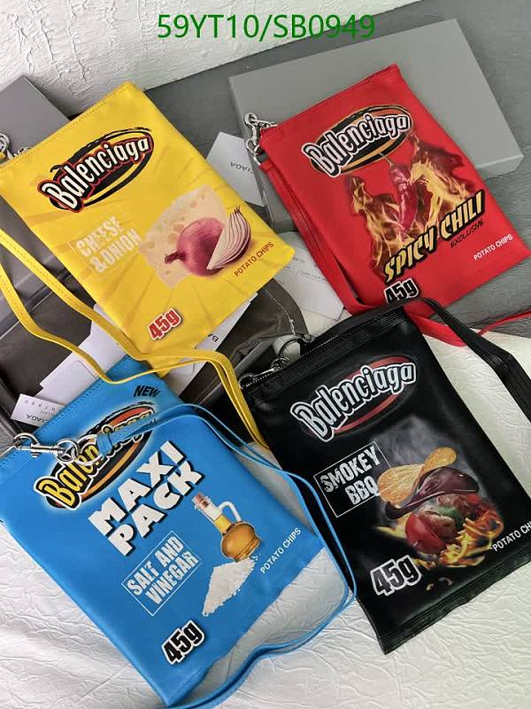Balenciaga Chip Bag Shoulder Bag - Unique Snack-Inspired Design
