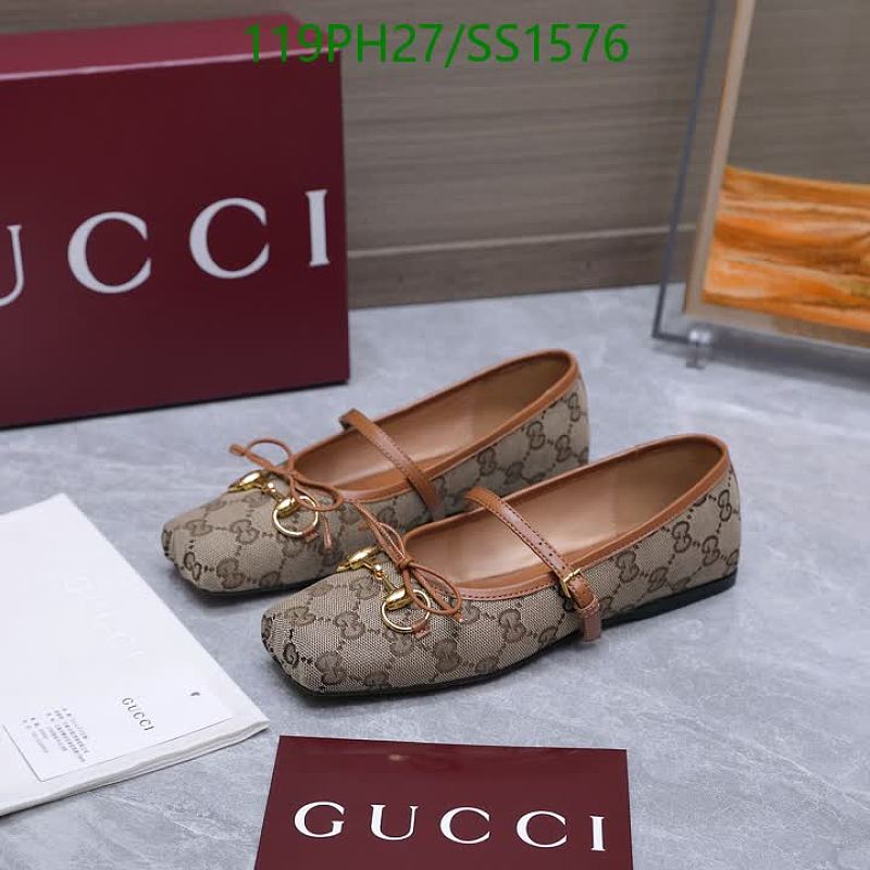 Gucci Women's Sheepskin Ballet Flats - EU 35-42