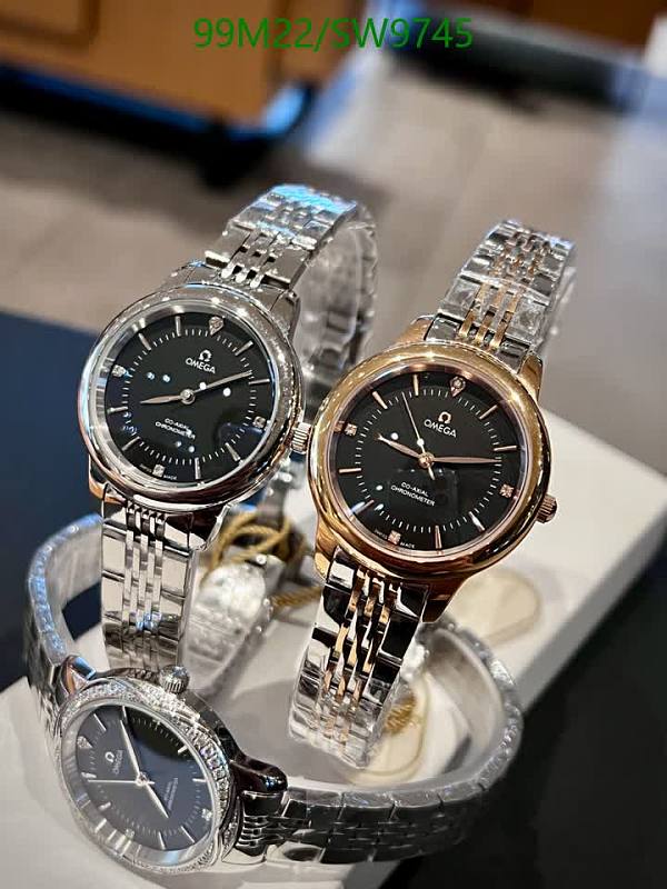 Omega Co-Axial Chronometer Stainless Steel Women's Watch