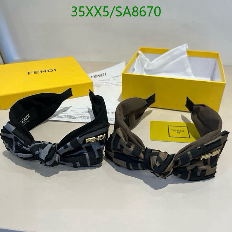 Fendi Headband - Designer Fashion Hair Accessory for Women