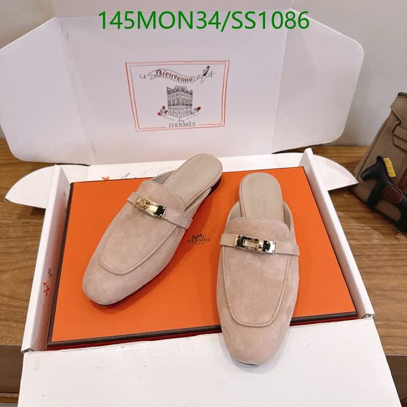 Hermès Women's Suede Calf Leather Mule Shoes - EU 35-42