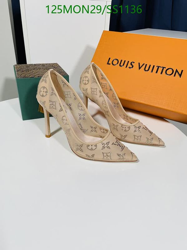 Louis Vuitton Women's Mesh Fabric Pumps with Silk and Leather Sole