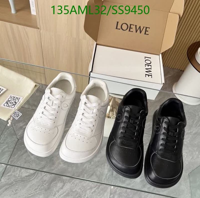 Loewe Men's Leather Sneakers - Classic Style, Premium Comfort 7 Loewe Men's Leather Sneakers - Classic Style, Premium Comfort