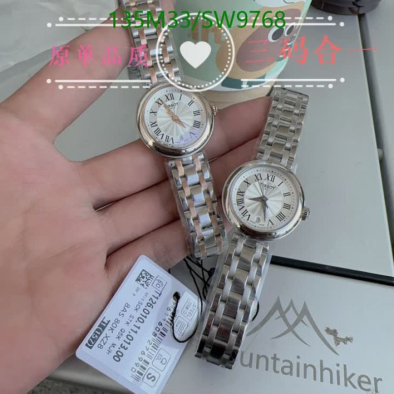 Tissot Women's Quartz Watch with Stainless Steel Band