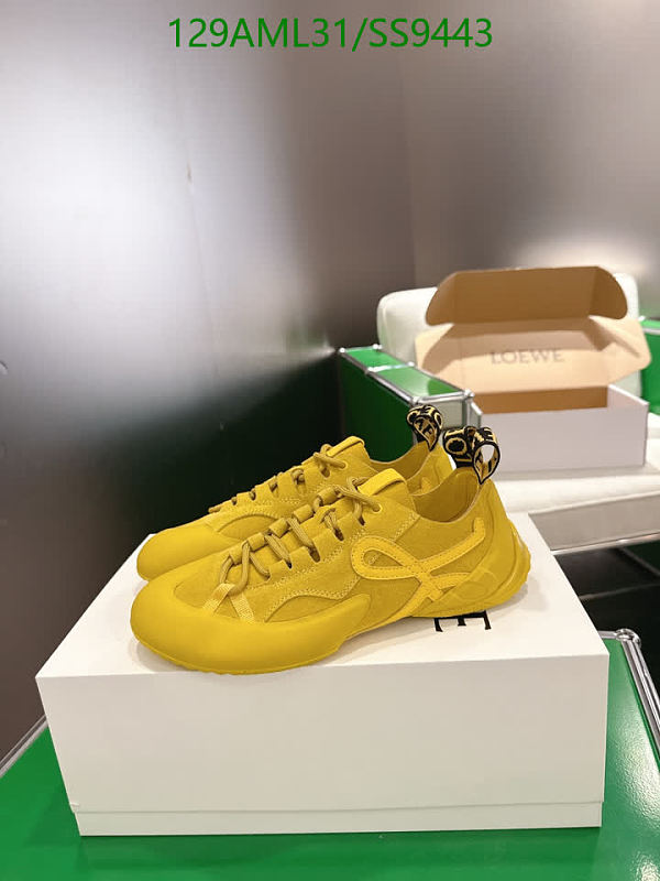 Loewe Women's Yellow Suede & Sheepskin Low-Top Sneakers 3 Loewe Men's Suede Low-Top Sneakers - Yellow