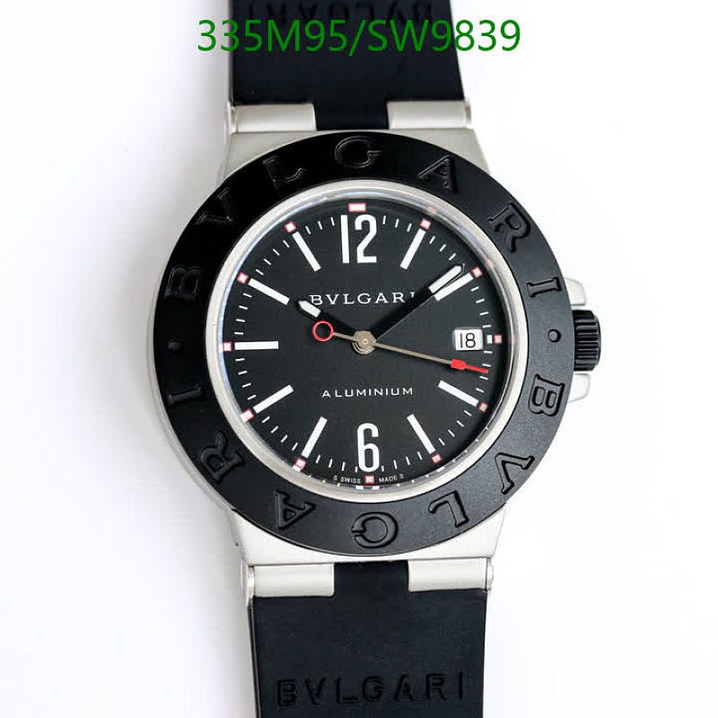 Bulgari Aluminium Automatic Mechanical Watch - 40mm Sapphire Glass