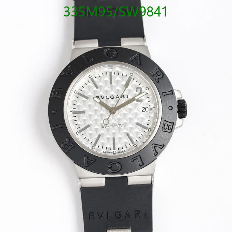 Bulgari Automatic Mechanical Watch with Sapphire Glass