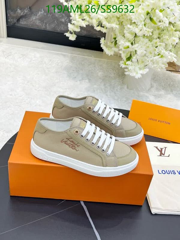 Louis Vuitton Women's Canvas Low-Top Sneakers - Beige