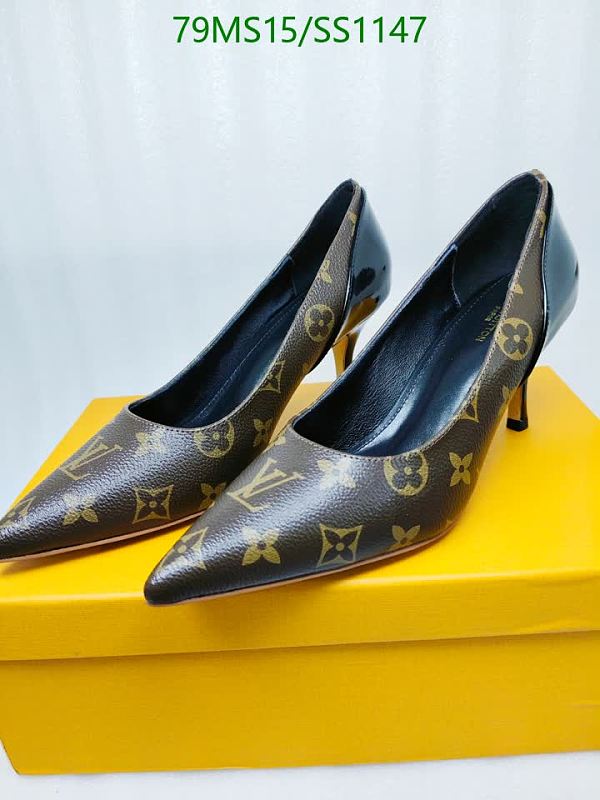 Louis Vuitton Women's Monogram Canvas & Leather Pumps - EU 35-42