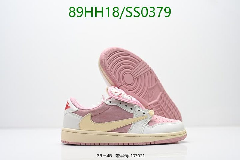 Nike Women's Low-Top Genuine Leather Casual Shoes - Pink/Cream
