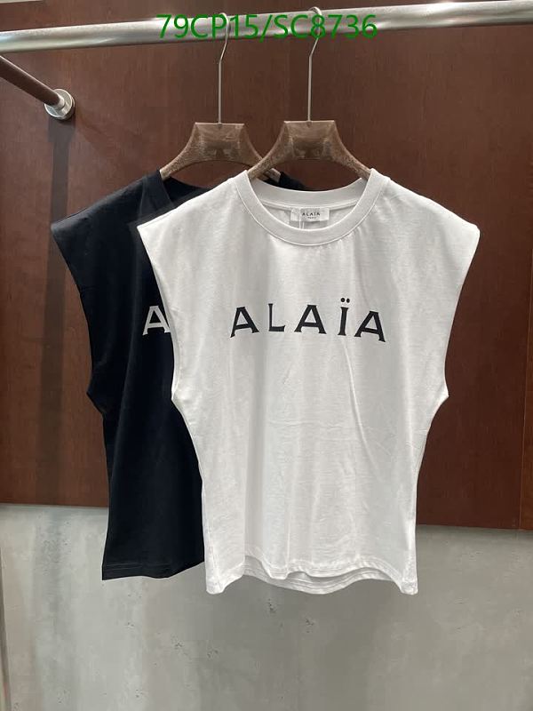 Alaia Cotton T-Shirt for Women - Comfortable & Stylish Sleeveless Top
