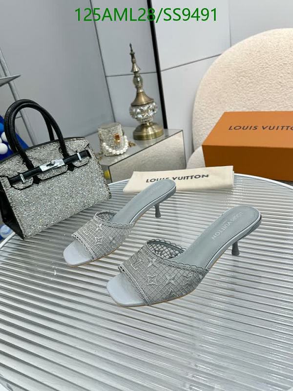 Louis Vuitton Women's Mesh Fabric Heeled Mules - EU 35-43 7 Louis Vuitton Women's Mesh Fabric Heeled Mules - EU 35-43