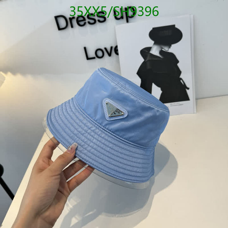 Prada Bucket Hat - Stylish Blue Cotton Blend for All Seasons 7 Prada Bucket Hat - Stylish Blue Cotton Blend for All Seasons