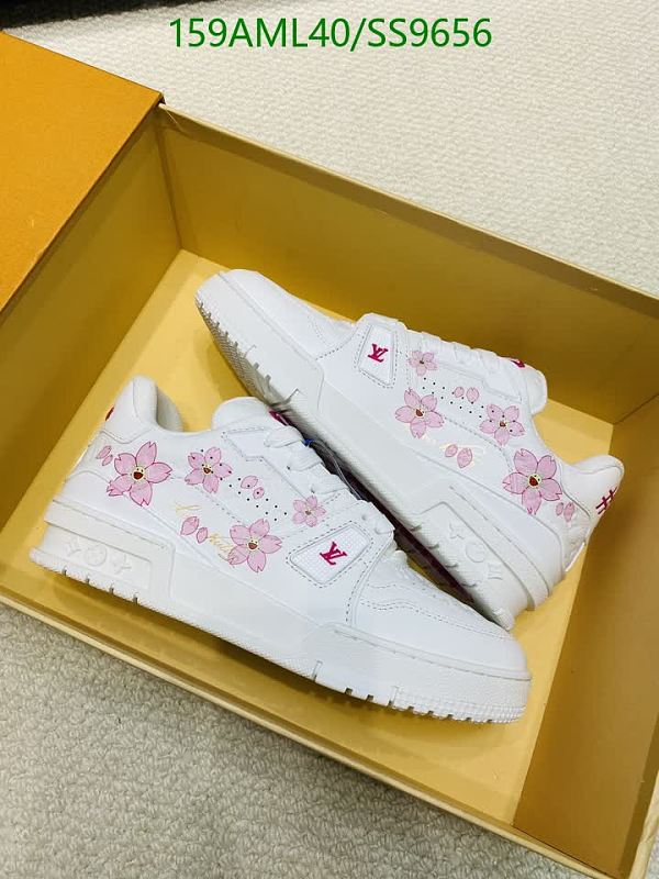 Louis Vuitton White Cherry Blossom Sneakers - Women's Size EU 35-41