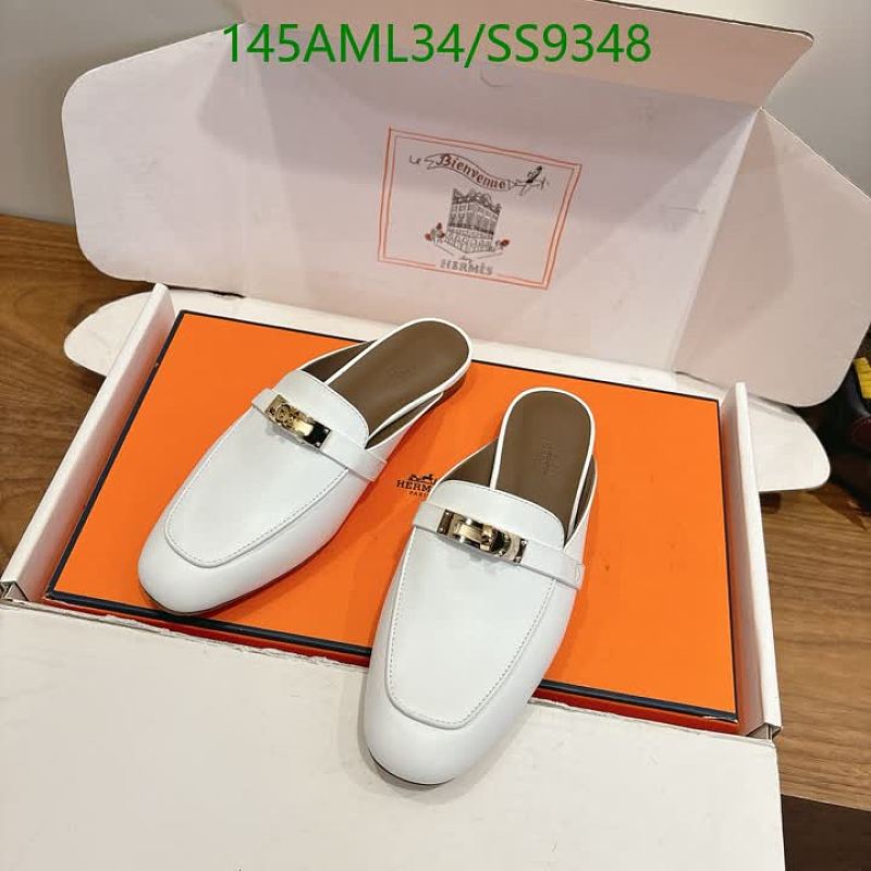 Products 1 Hermès Women's White Calf Leather Mule Shoes - EU 35-42