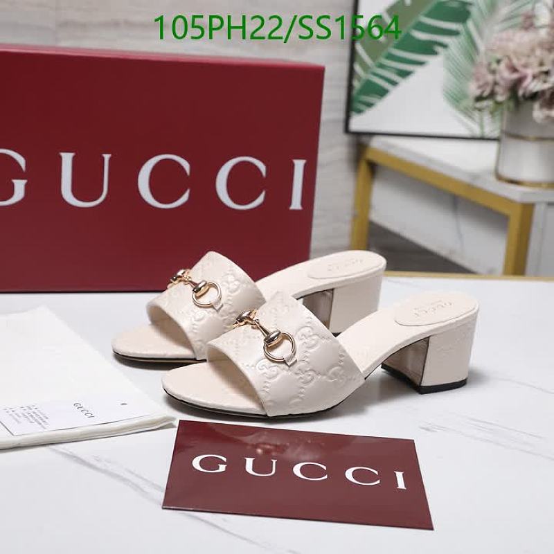 Gucci Women's Cream Leather Horsebit Block Heel Mules - EU 35-42
