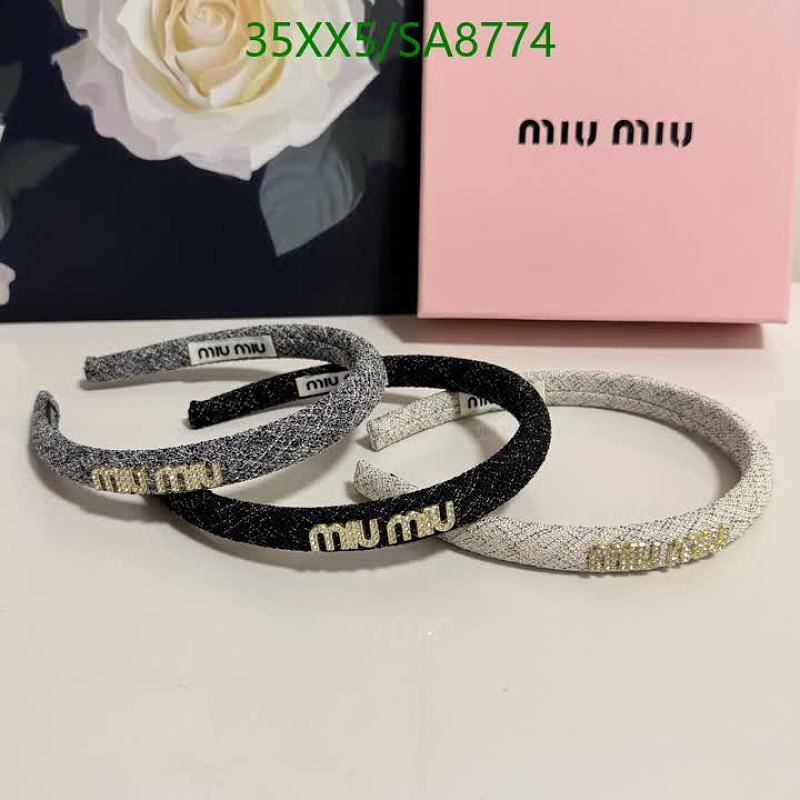 Miu Miu Headband - Stylish Accessory for Women