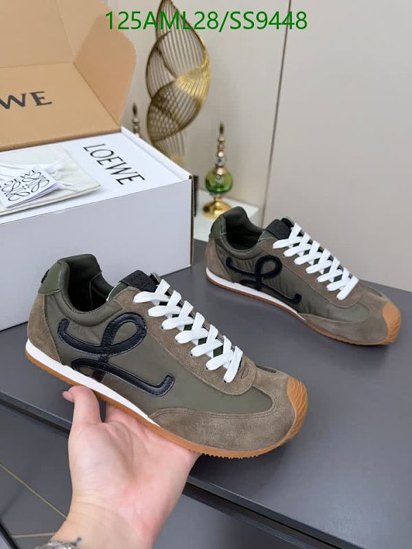 Loewe Women's Suede & Cowhide Casual Lace-Up Sneakers 5 Loewe Men's Suede and Cowhide Casual Lace-Up Fashion Sneakers