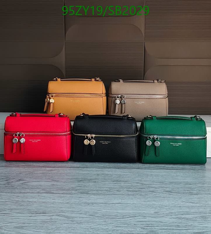 Tory Burch Genuine Leather Vanity Case Bag