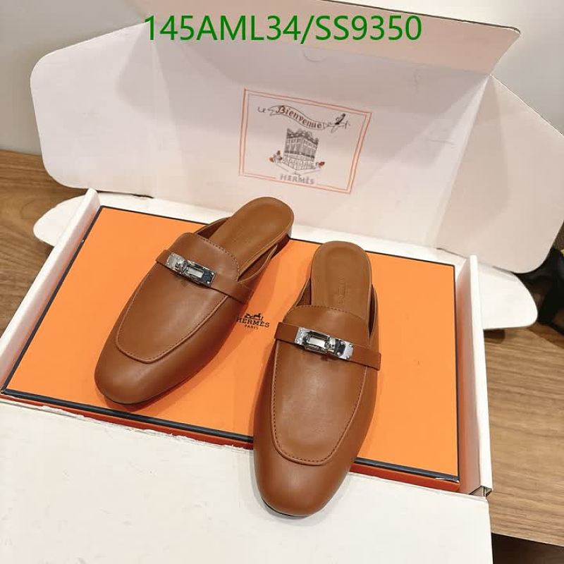 Hermes Women's Calf Leather Mules - Elegant Brown Slip-Ons 7 Hermes Women's Calf Leather Mules - Elegant Brown Slip-Ons