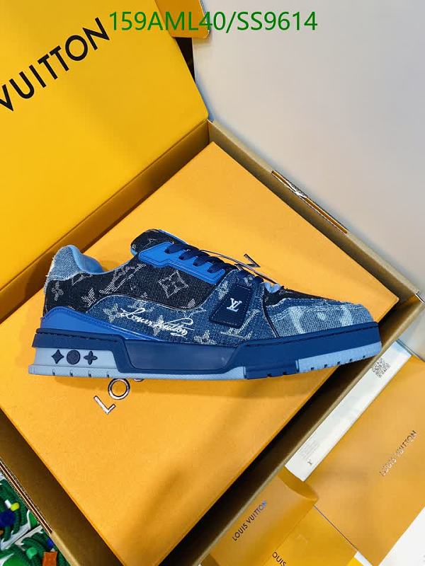 Louis Vuitton Women's Denim & Mesh Low-Top Sneakers